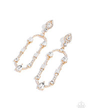 Load image into Gallery viewer, Hard to Forget - Gold Post Earrings
