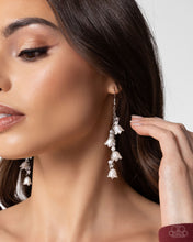 Load image into Gallery viewer, Snow Drops - White Earrings