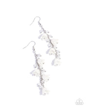 Load image into Gallery viewer, Snow Drops - White Earrings