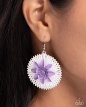 Load image into Gallery viewer, Dancing Daydream - Purple Earrings
