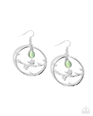 Picturesque Scene - Green Earrings