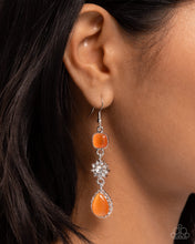 Load image into Gallery viewer, Feeling Fantastic - Orange Earrings