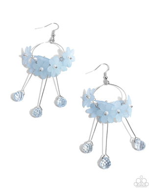 Whimsical Work - Blue Earrings