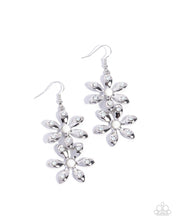 Load image into Gallery viewer, Fabulous Florals - White Earrings