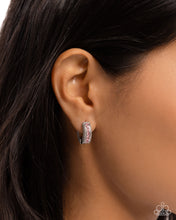 Load image into Gallery viewer, Weightless Whimsy - Pink Hinge Hoop Earrings