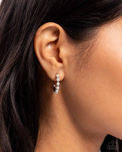 Load image into Gallery viewer, Pearly Passage - White Hoop Earrings