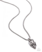 Load image into Gallery viewer, Wolf Warrior - Silver Necklace