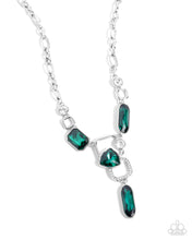 Load image into Gallery viewer, Artistic Elegance - Green Necklace