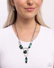 Load image into Gallery viewer, Artistic Elegance - Green Necklace