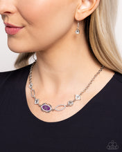 Load image into Gallery viewer, Aerial Approval - Purple Necklace