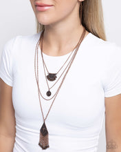 Load image into Gallery viewer, Faithful Filigree - Copper Necklace