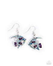 Load image into Gallery viewer, Fancy Free Fish - Purple Earrings