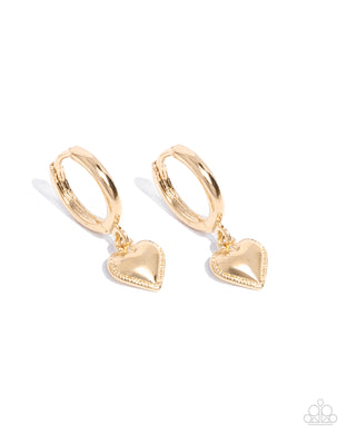 Emotive Elegance - Gold Hoop Earrings