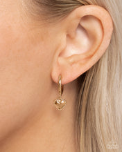 Load image into Gallery viewer, Emotive Elegance - Gold Hoop Earrings