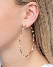 Load image into Gallery viewer, Steady Spirals - Gold Hoop Earrings