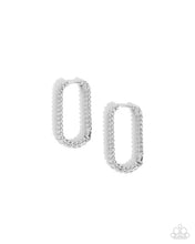 Load image into Gallery viewer, Meandering Moment - Silver Earrings