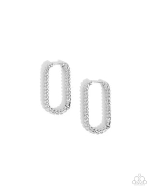 Meandering Moment - Silver Earrings