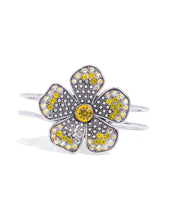 Load image into Gallery viewer, Bedazzled Bloom - Yellow Bracelet