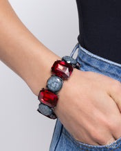 Load image into Gallery viewer, Cloudy Conversation - Red Bracelet