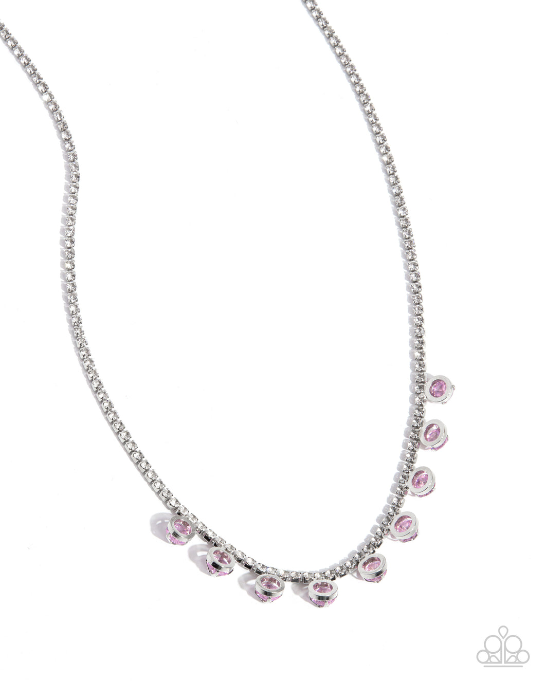 Conveying Charm - Pink Necklace