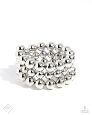 Refreshing Raindrops - Silver Bracelet