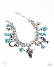 Load image into Gallery viewer, Wild West Wardrobe - Blue Bracelet