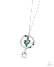 Load image into Gallery viewer, Poetic Patio - Green Lanyard