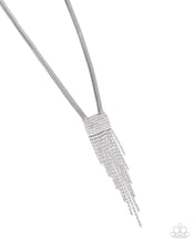 Load image into Gallery viewer, Straighten Up - White Necklace