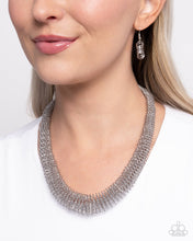Load image into Gallery viewer, Trenchant Tribute - Silver Necklace
