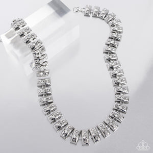 Officially Opulent - White Necklace