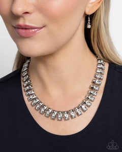 Officially Opulent - White Necklace