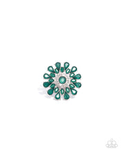 Load image into Gallery viewer, Steady Shimmer - Green Ring