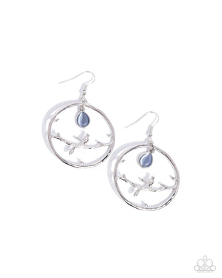 Picturesque Scene - Blue Earrings