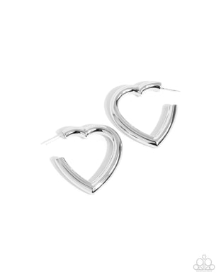 Local Attraction - Silver Hoop Earrings
