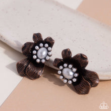 Load image into Gallery viewer, Sonata Shimmer - Copper Post Earrings