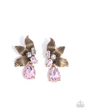 Load image into Gallery viewer, Showstopping Symphony - Pink Post Earrings