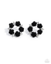 Load image into Gallery viewer, Grace Personified - Black Post Earrings