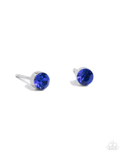 Load image into Gallery viewer, Logical Light - Blue Post Earrings