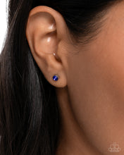 Load image into Gallery viewer, Logical Light - Blue Post Earrings