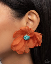 Load image into Gallery viewer, Part Of Your World - Orange Post Earring