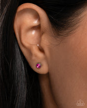 Load image into Gallery viewer, Logical Light - Pink Post Earrings