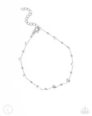 Dont Mention It - White Anklet