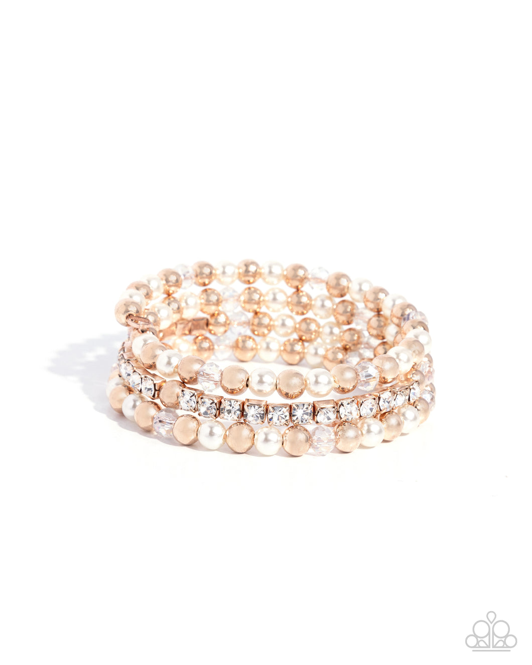 Serene Stack - Rose Gold Bracelet