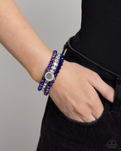 Load image into Gallery viewer, Heroic Haute - Blue Set of Bracelets