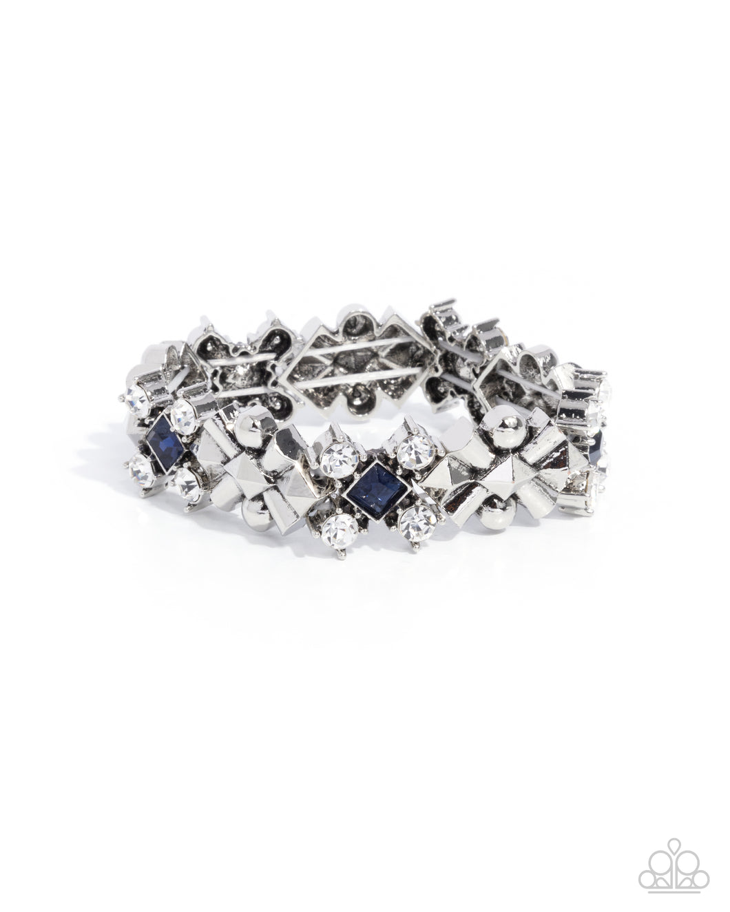 Square Service - Blue Bracelet
