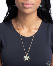 Load image into Gallery viewer, Papillon Persuasion - Gold Necklace