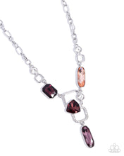 Load image into Gallery viewer, Artistic Elegance - Purple Necklace