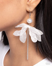 Load image into Gallery viewer, Ballerina Build - White Earrings