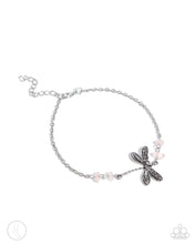 Load image into Gallery viewer, Dragonfly Dawn - Pink Anklet