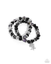 Load image into Gallery viewer, Beauty Contest - Black Set of Bracelets